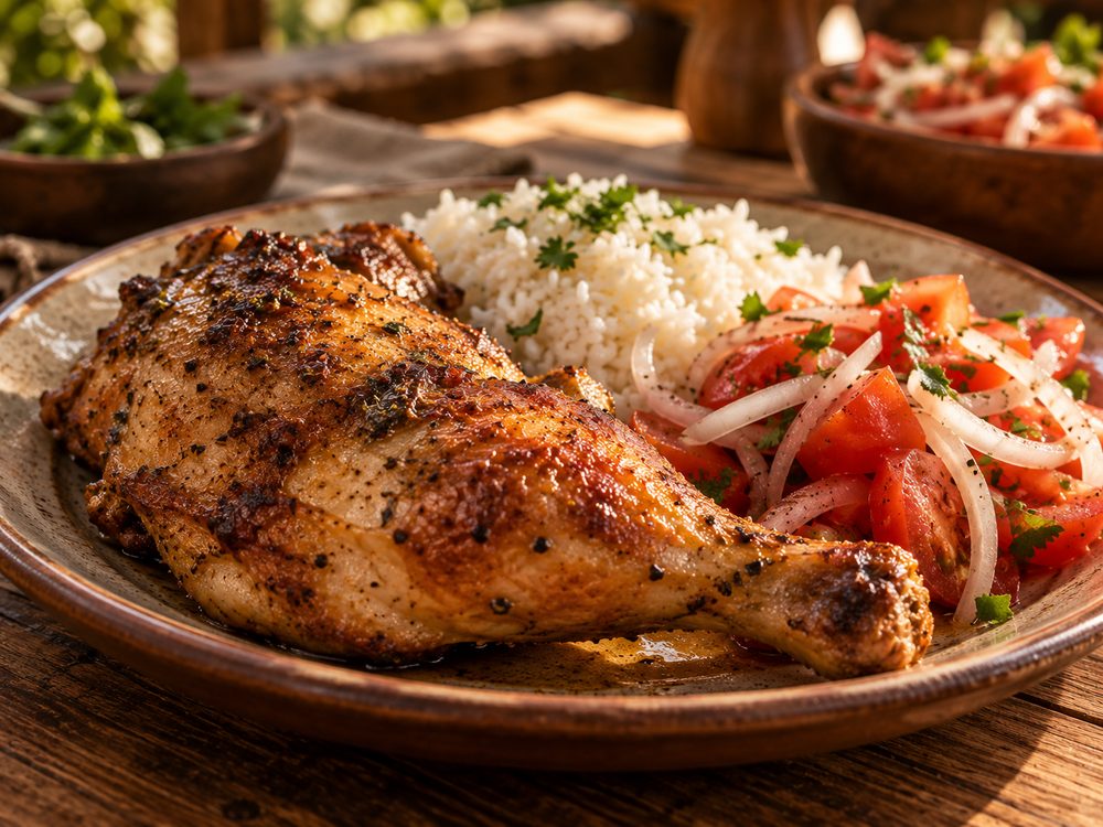 Tuto asado de pollo